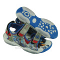 colorful different sports sandals shoes with monster